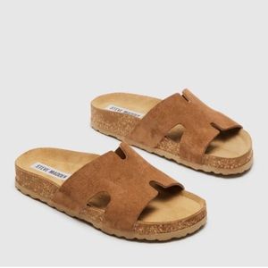 Steve Madden Hansley Tan Suede Shoe